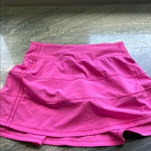 Lululemon Athletica Pink Skorts Performance Shorts